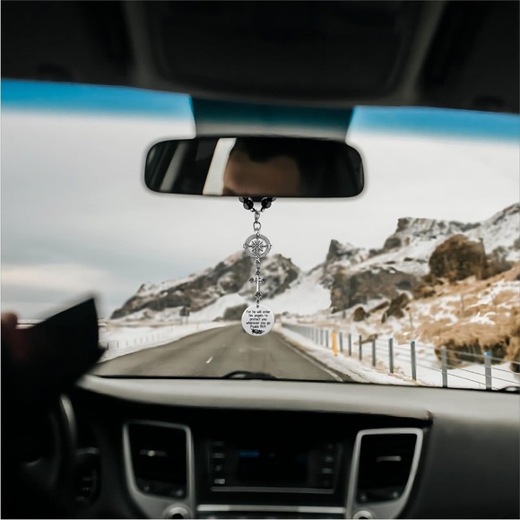 Rear View Mirror Car Charm, Psalm 91:11, Bible Verse, Religious Gifts
NEW - Picture 6 of 6